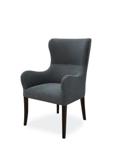 Frederick Host Dining Chair in Custom Fabric, available at The Stated Home