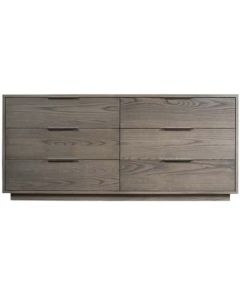 American-made Grafton 6 Drawer Long Dresser, available at The Stated Home