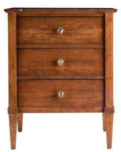 American-made Brooke 3 Drawer Nightstand, available at The Stated Home