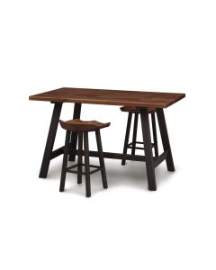 American furniture Copeland walnut Farmhouse counter height table available at The Stated Home