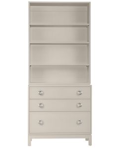 American-made Ridgeley Bookcase with Drawers, available at The Stated Home
